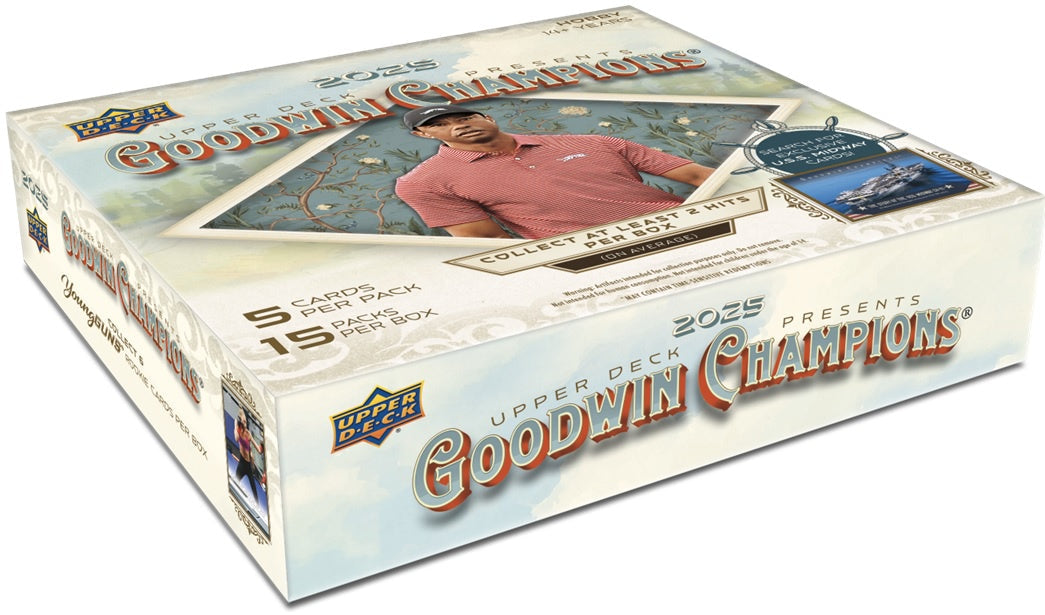 2025 Upper Deck Goodwin Champions Hobby Box