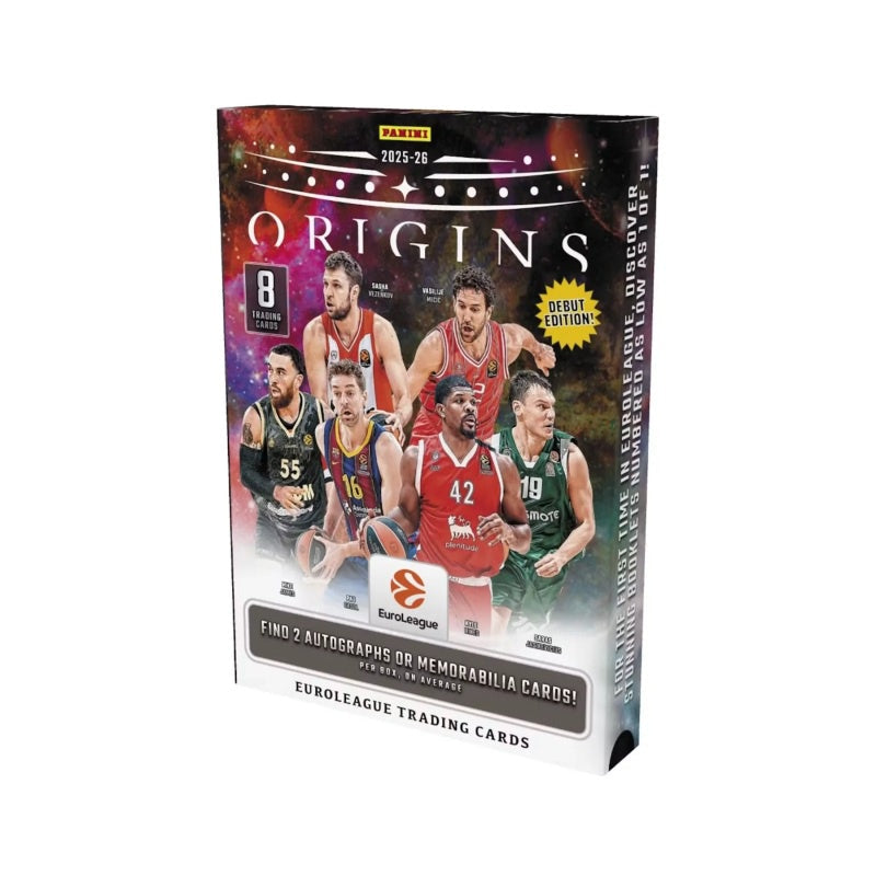 2025-26 Panini Origins EuroLeague Basketball Hobby Box