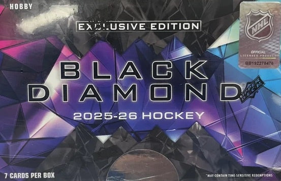 2025-26 Upper Deck Black Diamond Hobby Box (CDD Exclusive) (Canada Only)
