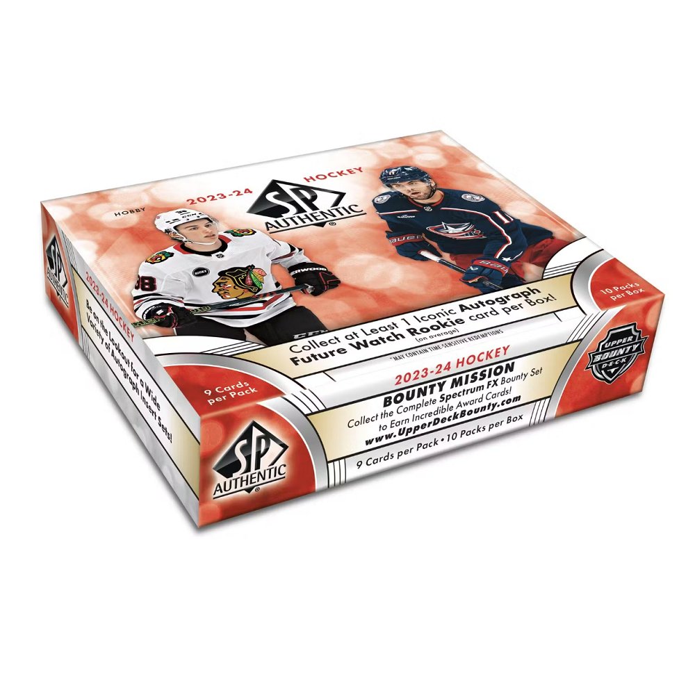2023-24 Upper Deck SP Authentic Hockey Hobby Box