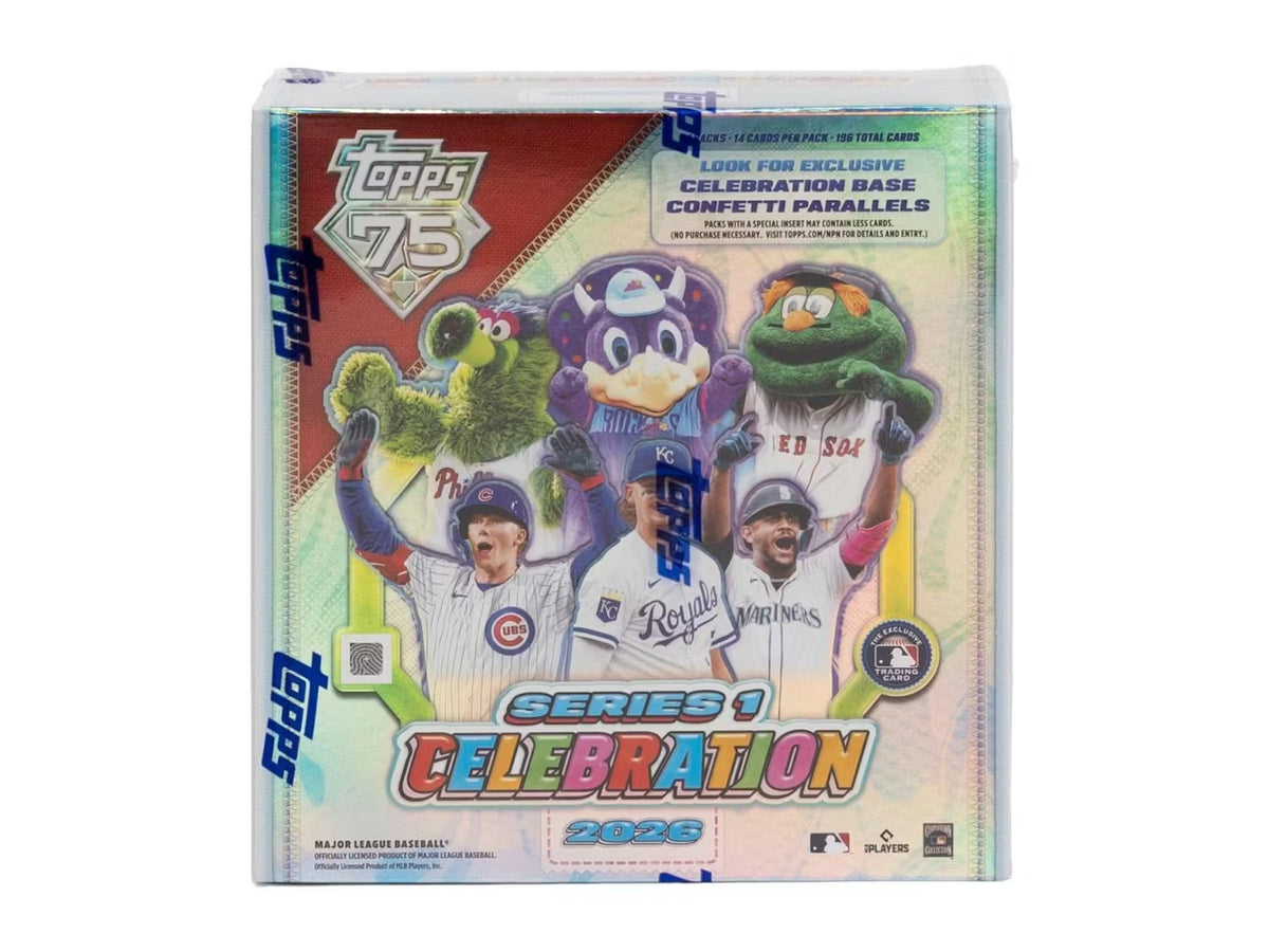2026 Topps Series 1 Celebration Baseball Mega Box