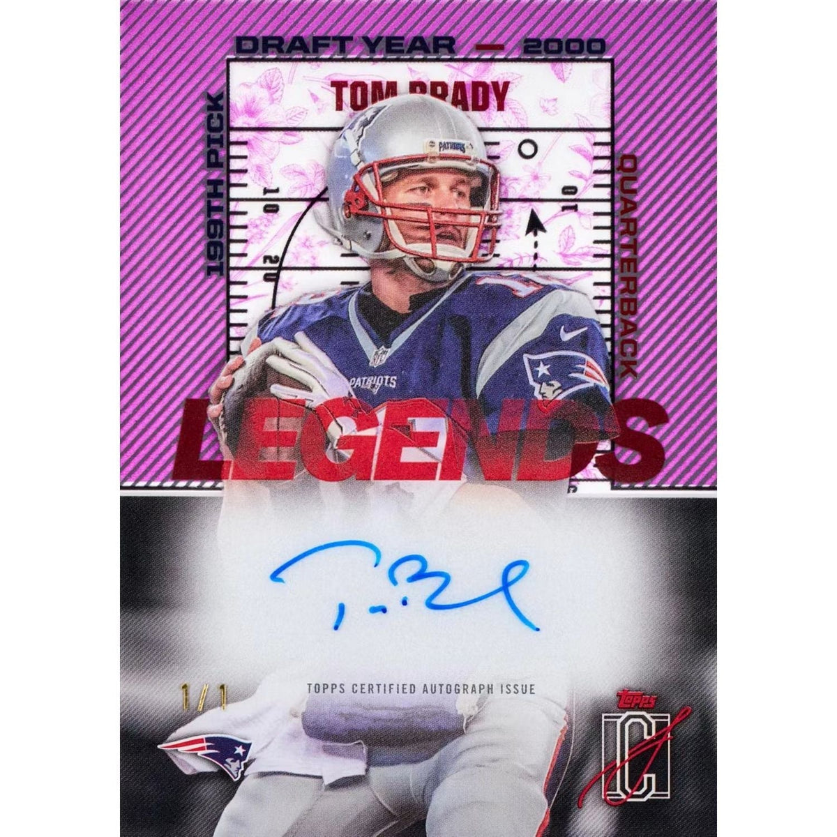 2025 Topps Signature Class Football Jumbo Box