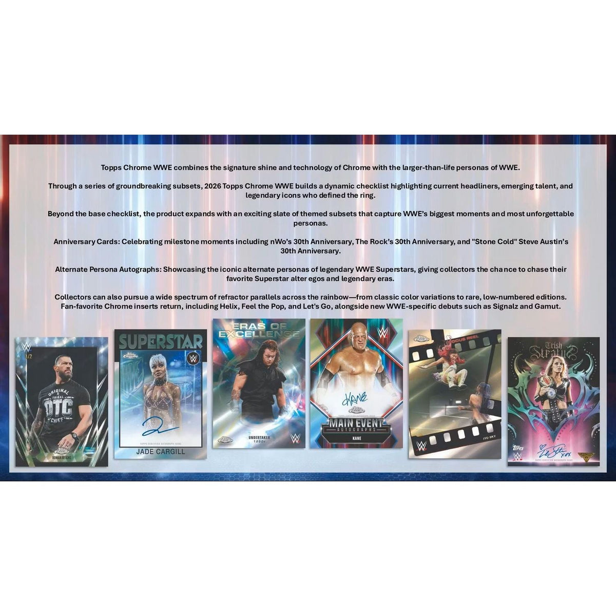 2026 Topps Chrome WWE Breaker's Delight Box