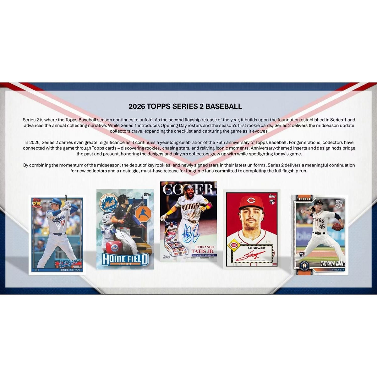 2026 Topps Series 2 Baseball Jumbo Box