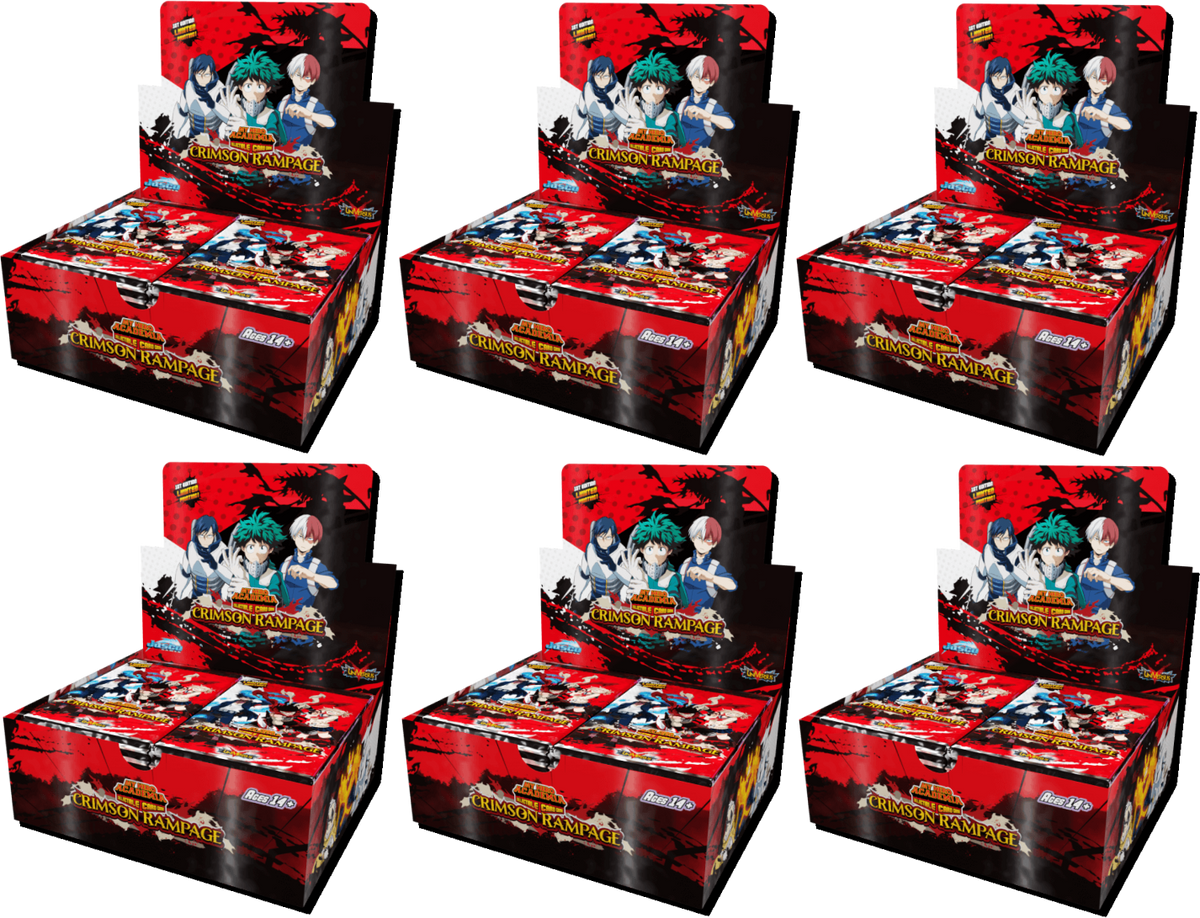 Crimson Rampage - Booster Box Case (1st Edition)