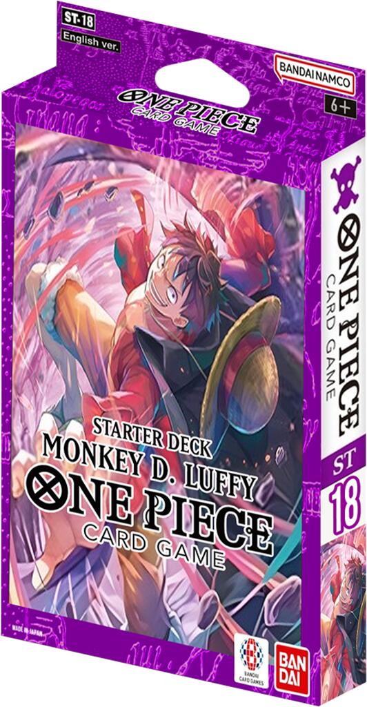 Starter Deck 18: PURPLE Monkey.D.Luffy [ST-18] - Unopened