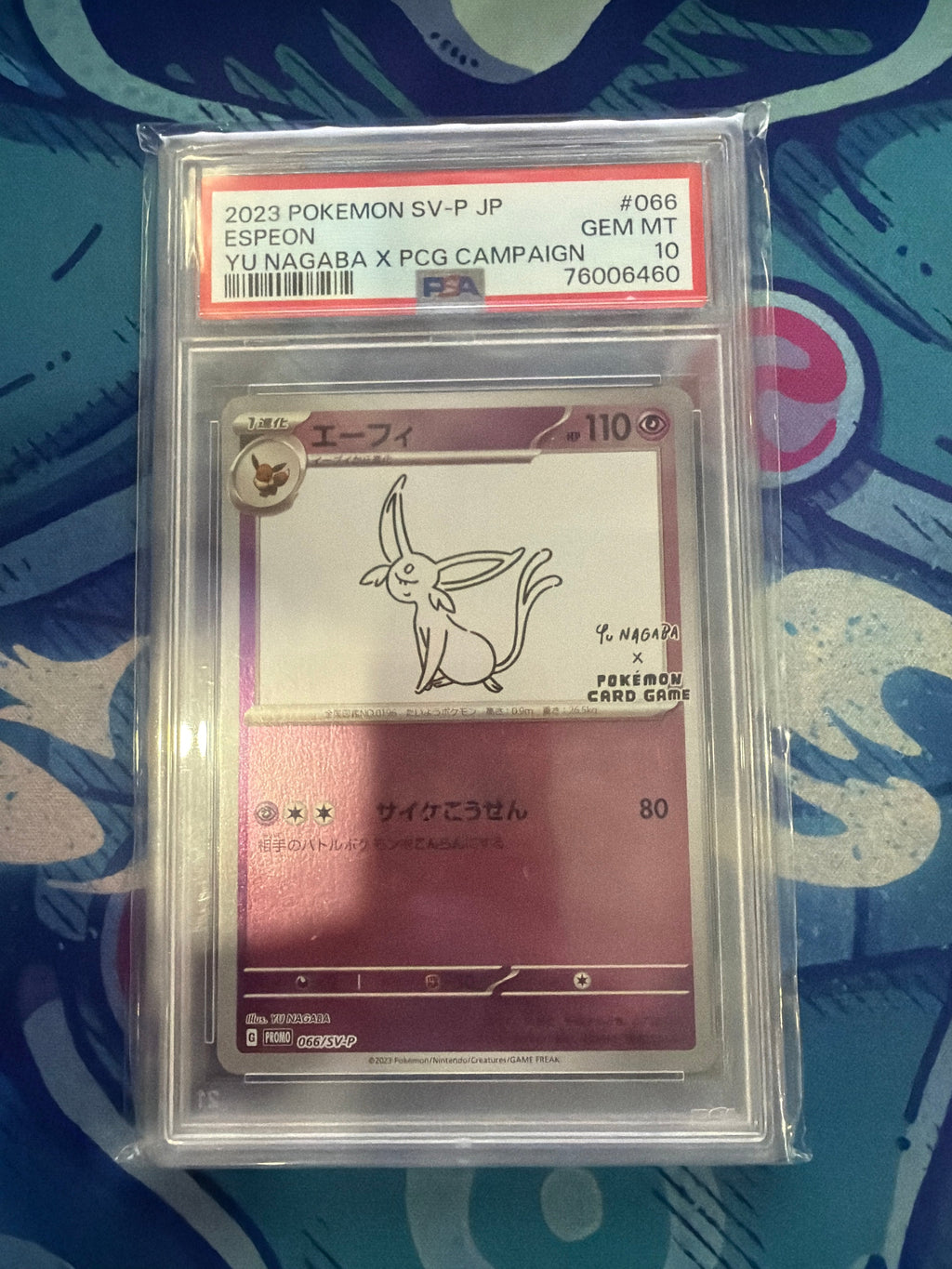 PSA 10 Pokemon Espeon Yu Nagaba PSA 10