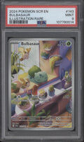 Bulbasaur Pokemon Stellar Crown Illustration Rare #143 PSA 9 #2