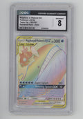 Magikarp & Wailord GX Pokemon Team Up Rainbow Rare Holo #183 CGC 8