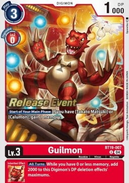 Guilmon [BT19-20_PR - BT19-007 U]