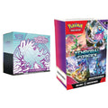Pokemon TCG: Scarlet & Violet - Temporal Forces Elite Trainer Box  -  Walking Wake & TCG: Scarlet & Violet - Temporal Forces Booster Bundle (6 Booster Packs)