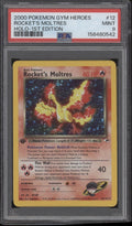 Rocket's Moltres Pokemon Gym Heroes Holo 1st Edition #12 PSA 9 #1