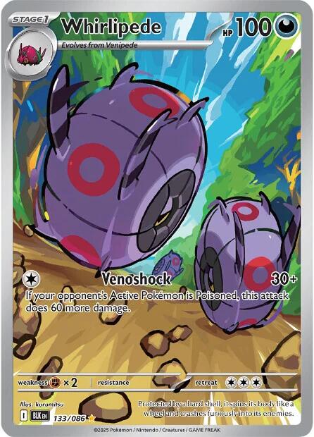 Whirlipede - 133/086 [BLK] - Grade 10