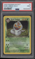 Dark Arbok Pokemon Team Rocket Holo 1st Edition #2 PSA 9
