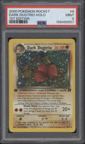 Dark Dugtrio Pokemon Team Rocket Holo 1st Edition #6 PSA 9