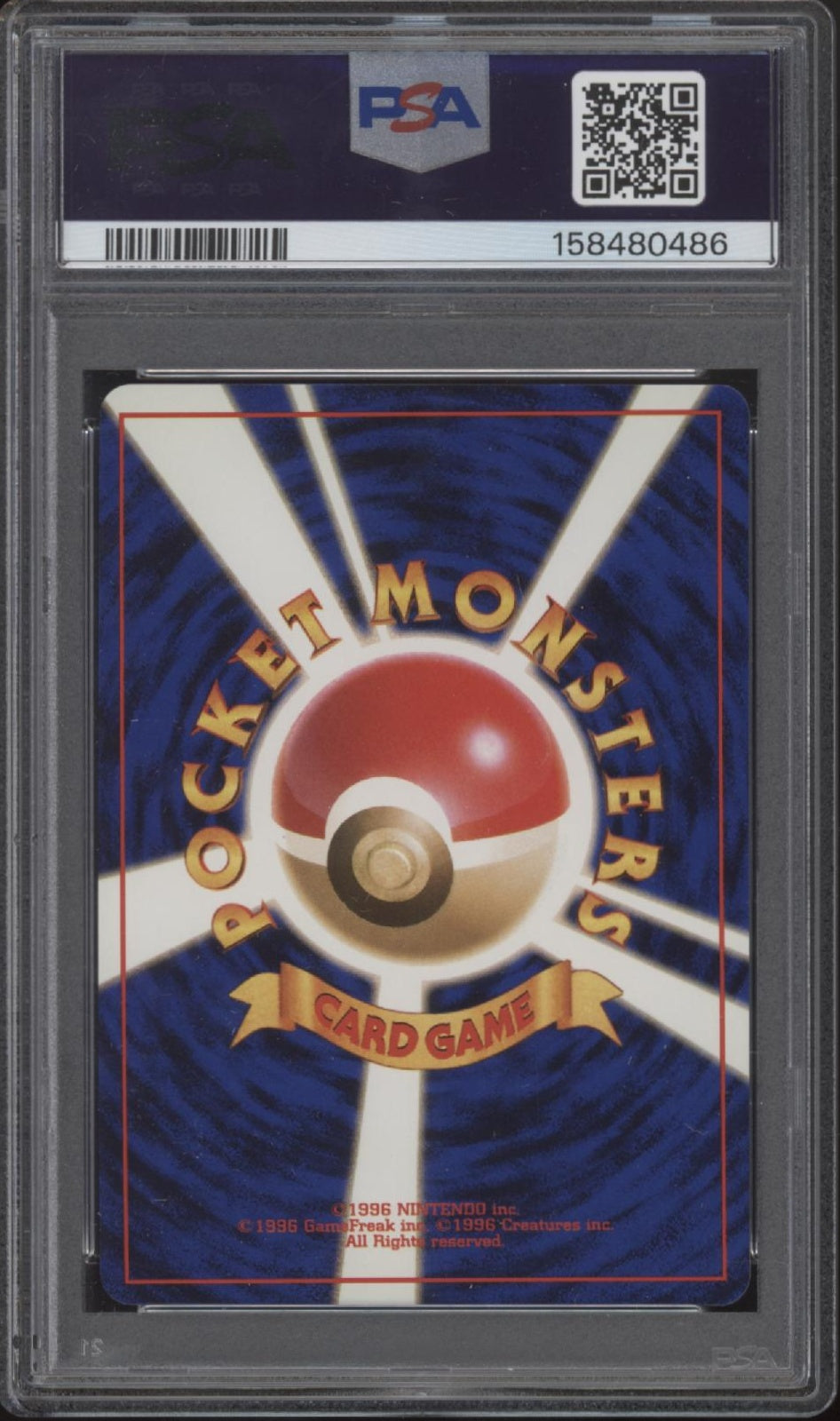 Rocket's Scyther Pokemon Gym Holo Japanese #123 PSA 9