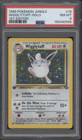 Wigglytuff Pokemon Jungle Holo 1st Edition #16 PSA 8