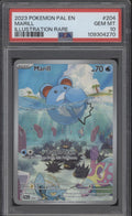Marill Pokemon Paldea Evolved Illustration Rare #204 PSA 10