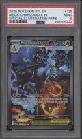 Mega Charizard X ex Pokemon Phantasmal Flames Special Illustration #125 PSA 9 #3