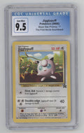 Jigglypuff Pokemon The First Movie Soundtrack Black Star Promo #7 CGC 9.5