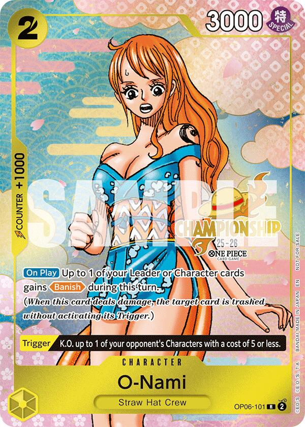 O-Nami (CS 25-26 Event Pack) [OP-PR] - Near Mint