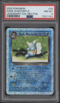 Dark Wartortle Pokemon Legendary Collection Reverse Foil #39 PSA 8