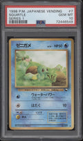 Squirtle Pokemon Vending Series I Japanese #7 PSA 10