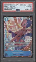 Nefeltari Vivi One Piece Card Game OP14-EB04 Alternate Art #025 PSA 10 #2