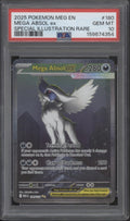 Mega Absol ex Pokemon Mega Evolution Special Illustration Rare #180 PSA 10