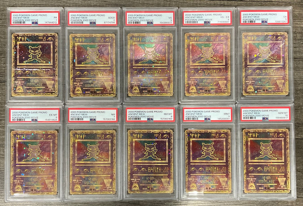 Ancient Mew Pokemon 2000 Movie Promo PSA 1-10