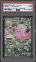 Lillie's Clefairy ex Pokemon Journey Together Special Illustration Rare #184 PSA 7