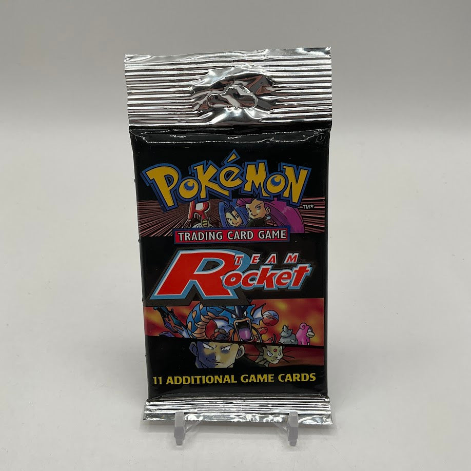 Pokemon Team Rocket Unlimited Booster Pack Long Crimp 20.75G