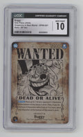 Buggy One Piece Card Game OP09 Wanted Alternate Art #051 CGC 10