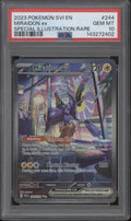 Miraidon ex Pokemon Scarlet & Violet Special Illustration Rare #244 PSA 10