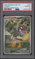 Tyrunt Pokemon Perfect Order Elite Trainer Box #070 PSA 10