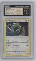 Rayquaza Pokemon Black Star Promo Cosmos Holo #SWSH029 CGC 10 Pristine