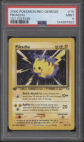 Pikachu Pokemon Neo Genesis 1st Edition #70 PSA 9