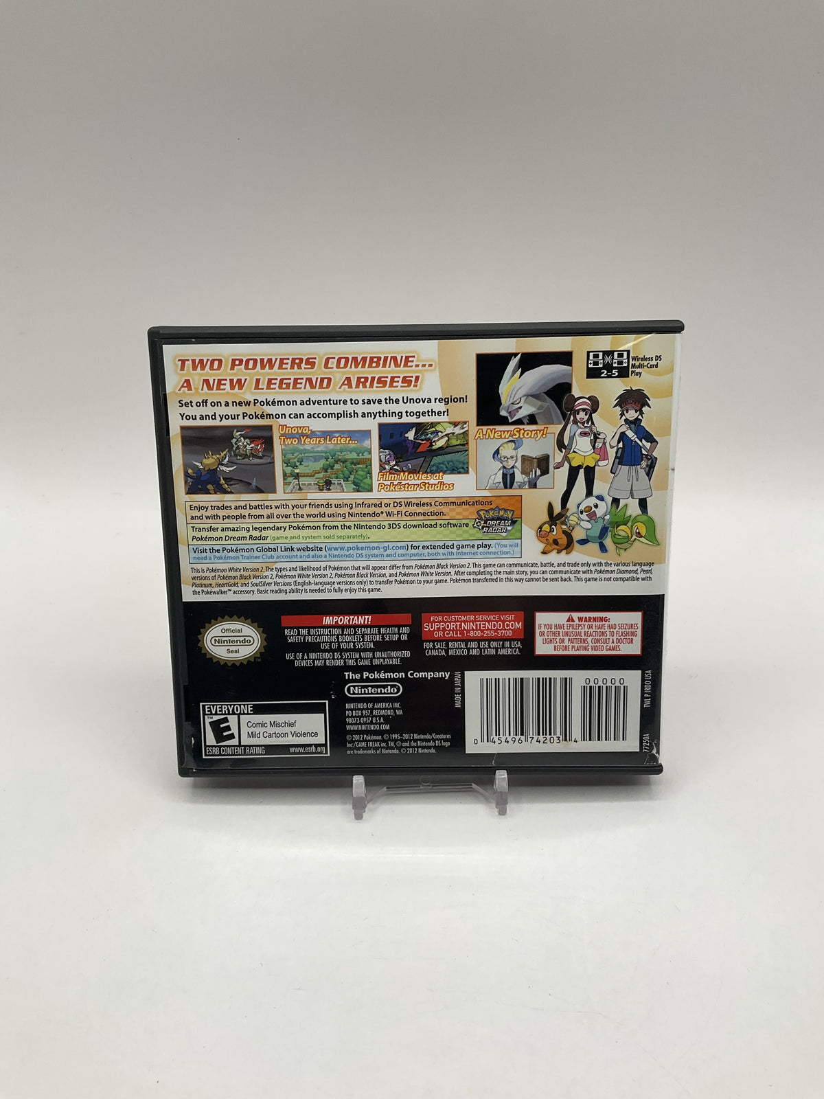 Pokemon White Version 2 Nintendo DS Used