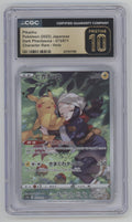 Pikachu Pokemon Dark Phantasma Character Rare Holo Japanese #073 CGC 10 Pristine