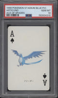 Articuno Pokemon Stadium Blue Playing Card Ace of Spades PSA 10