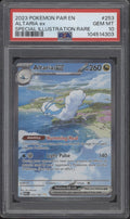 Altaria ex Pokemon Paradox Rift Special Illustration Rare #253 PSA 10