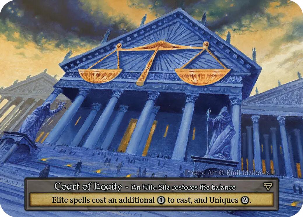 Court of Equity (Foil) [Dust Reward Promos]