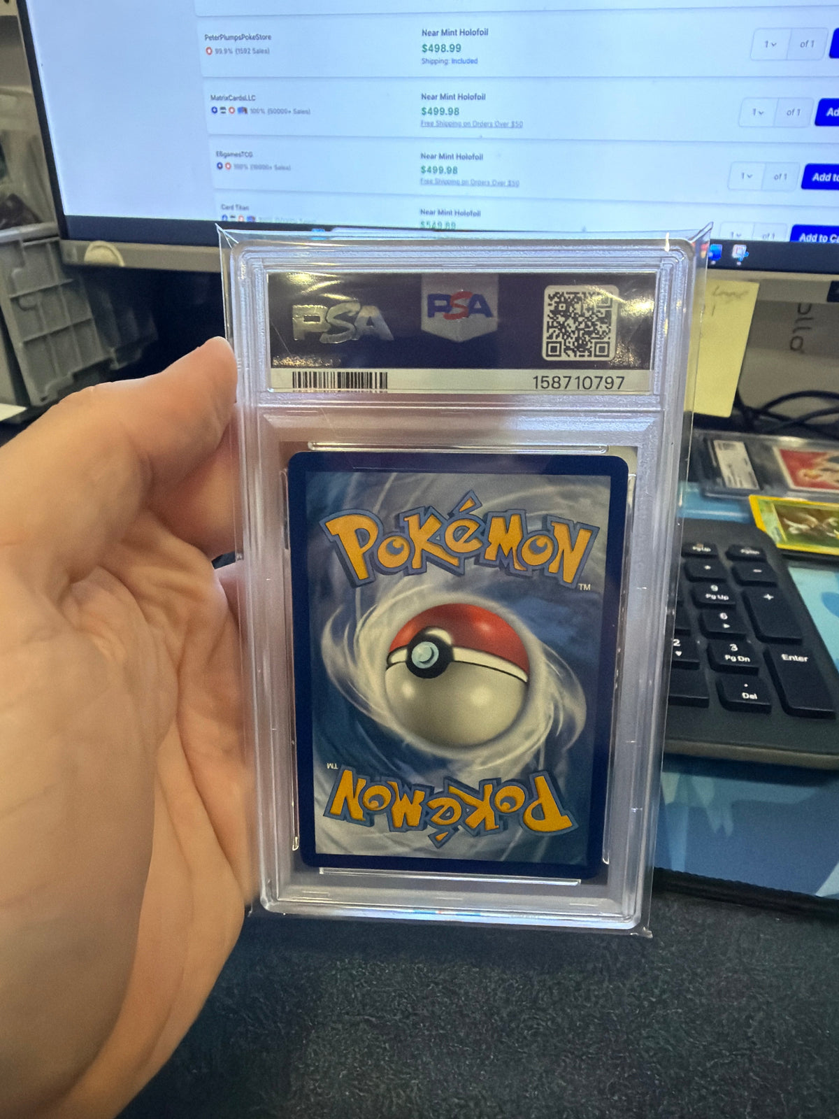PSA 9 Leafeon VMAX - Alternate Art Secret - Evolving Skies