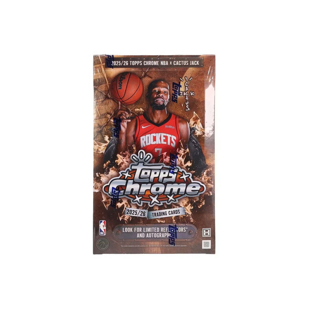 2025-26 Topps Chrome Cactus Jack Basketball Hobby Box