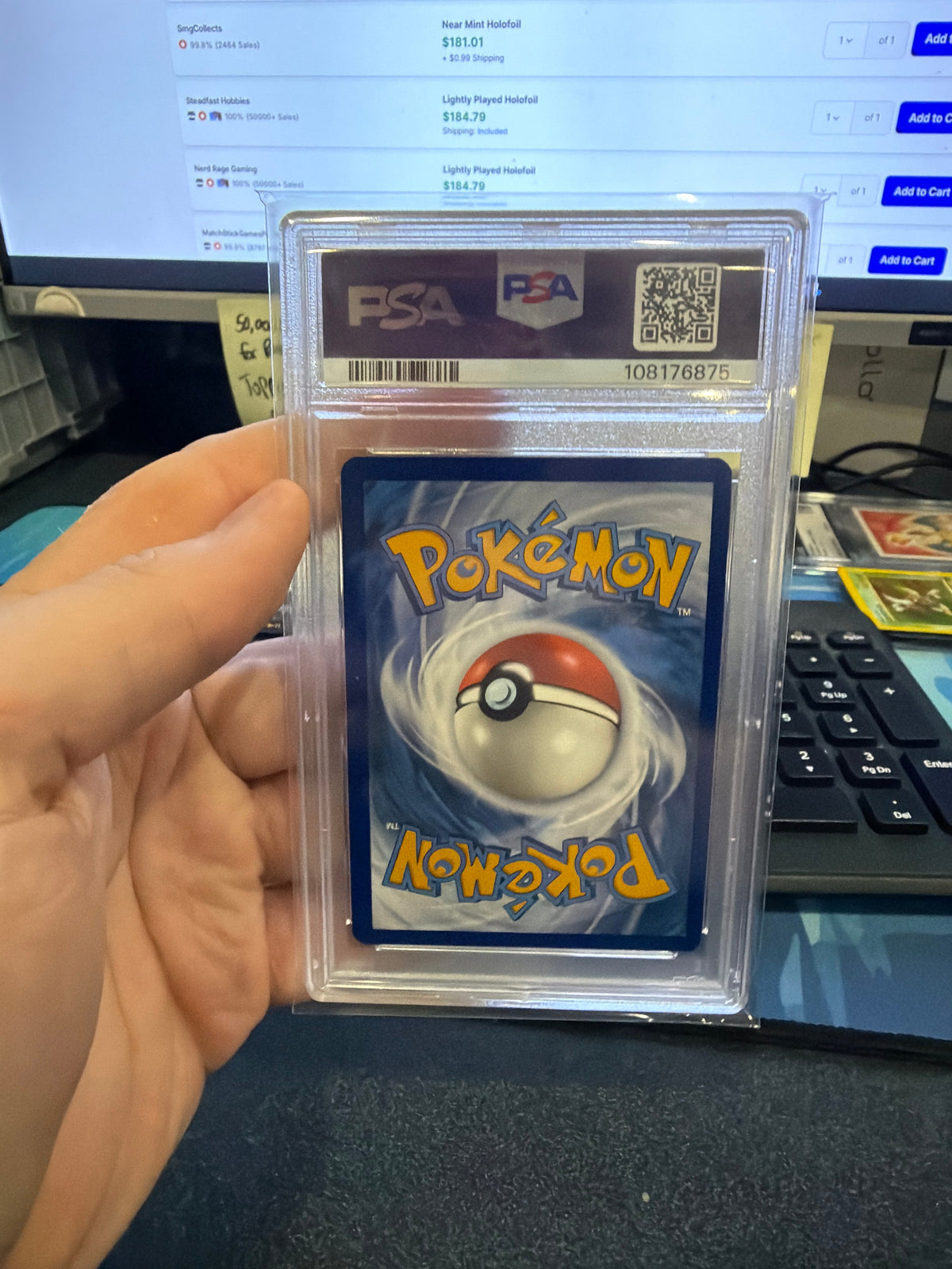 PSA 9: Blastoise ex - 200/165 - Scarlet & Violet 151