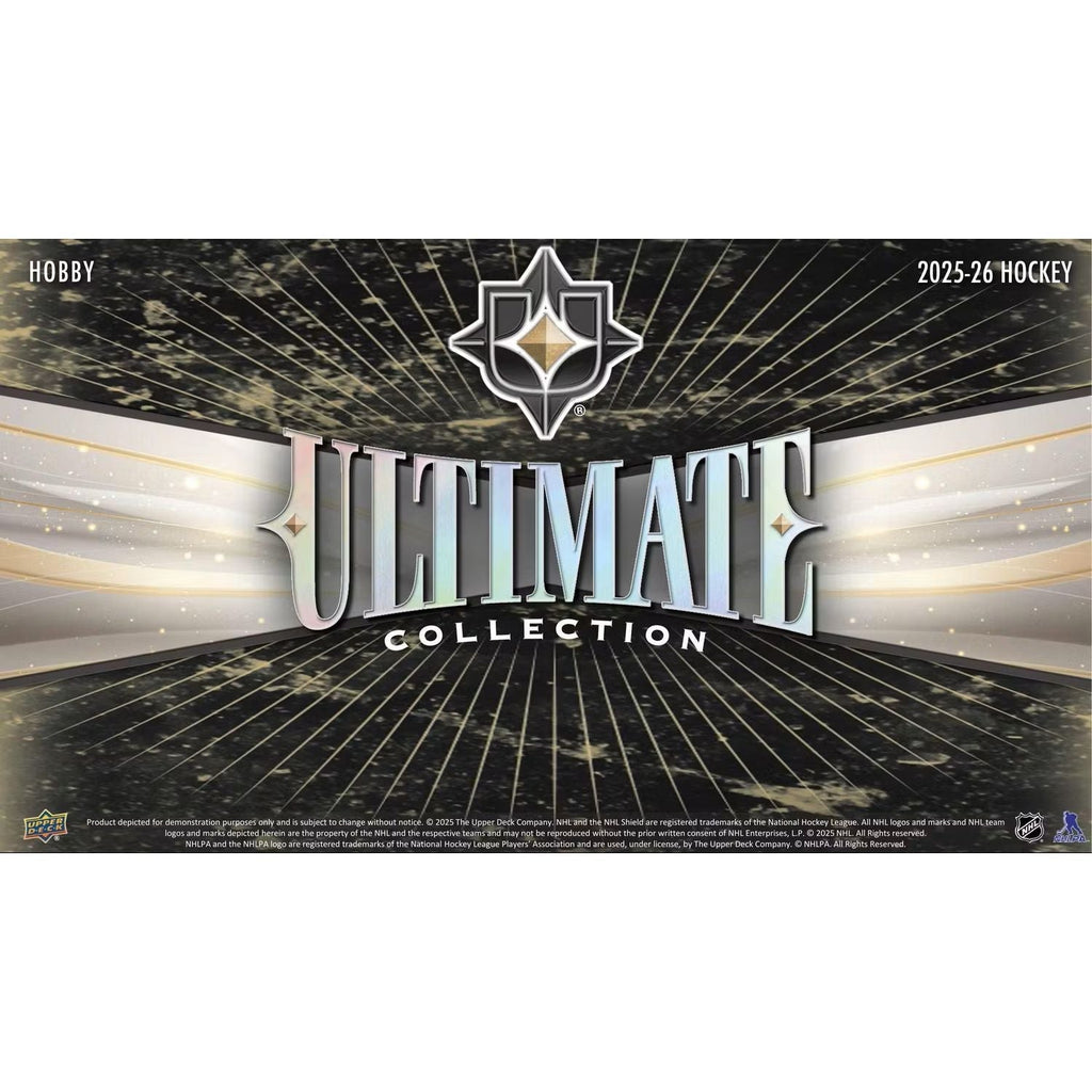 2025-26 Upper Deck Ultimate Collection Hockey Hobby Box *Contact Us To Order*