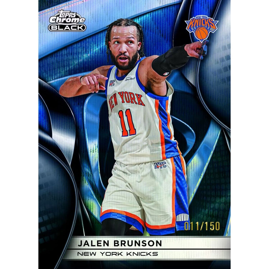 2025-26 Topps Chrome Black Basketball Hobby Box