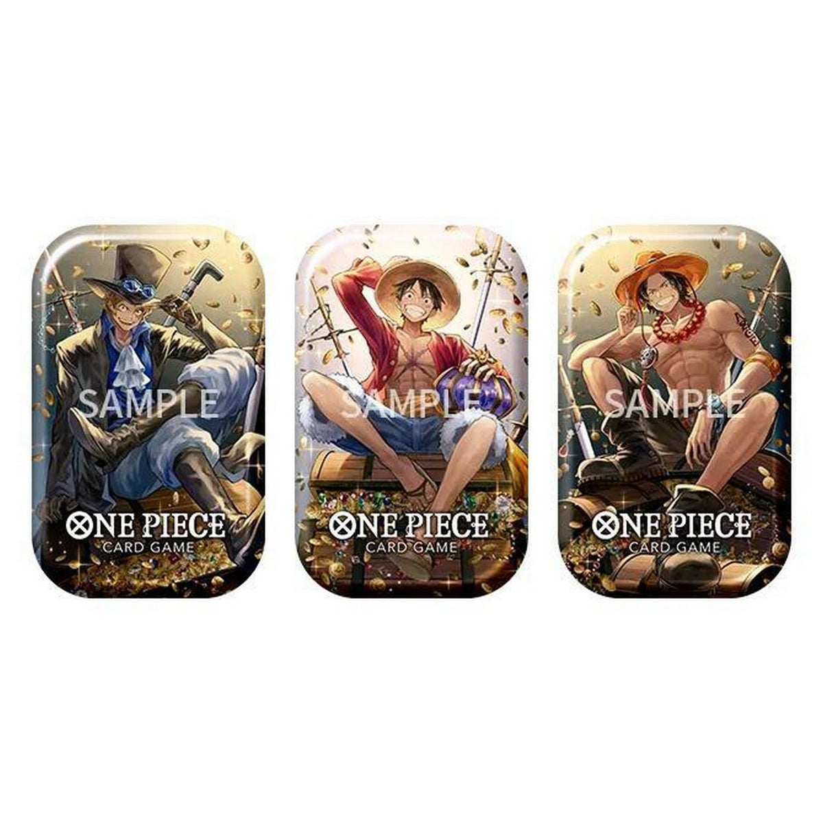 One Piece TCG: Tin Pack Set Vol. 2 [Set of 3]