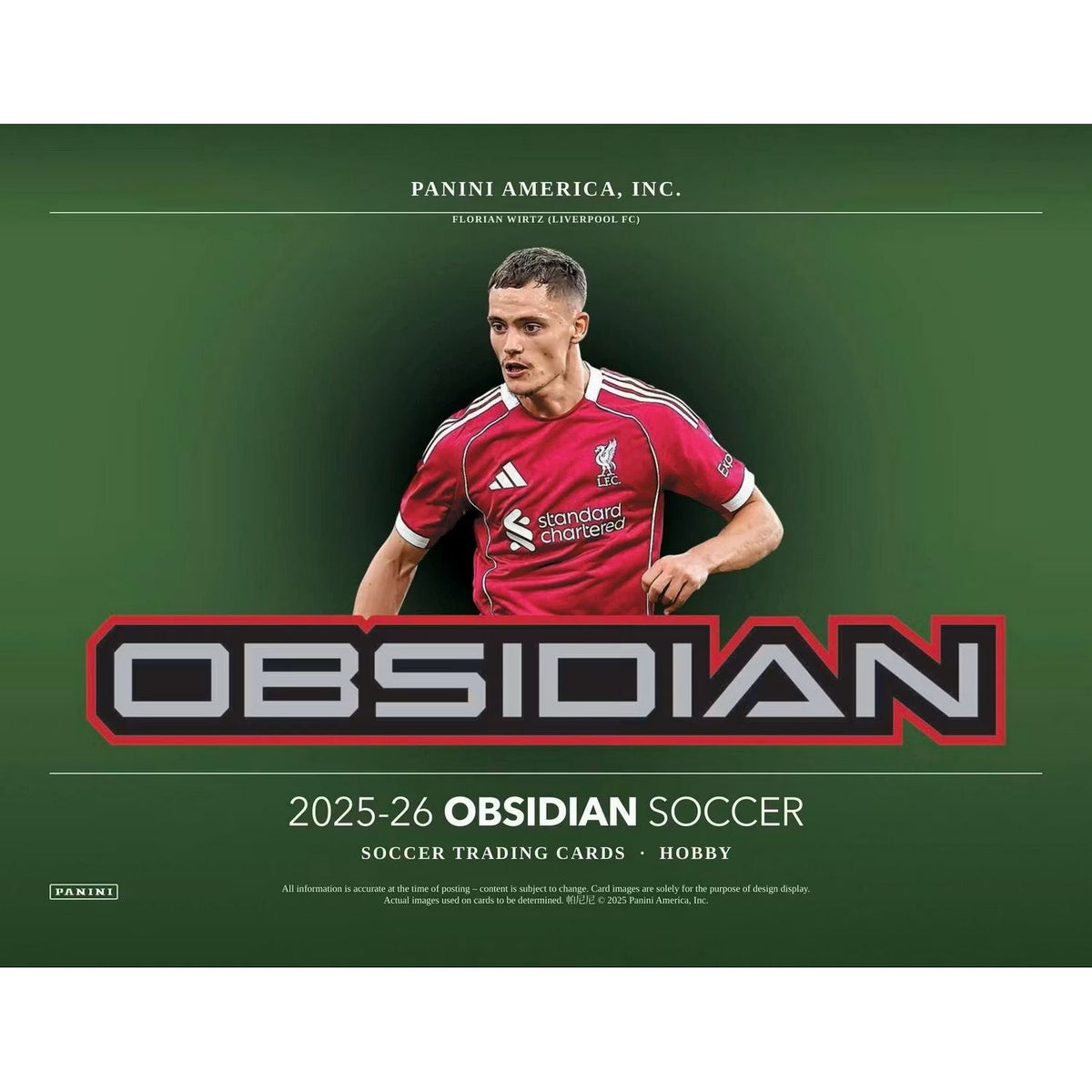 2025-26 Panini Obsidian Soccer Hobby Box