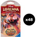 Disney Lorcana: Reign of Jafar Sleeved Booster Case (48 packs)